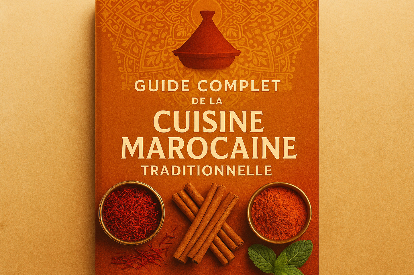 Image générée pour le guide de cuisine marocaine