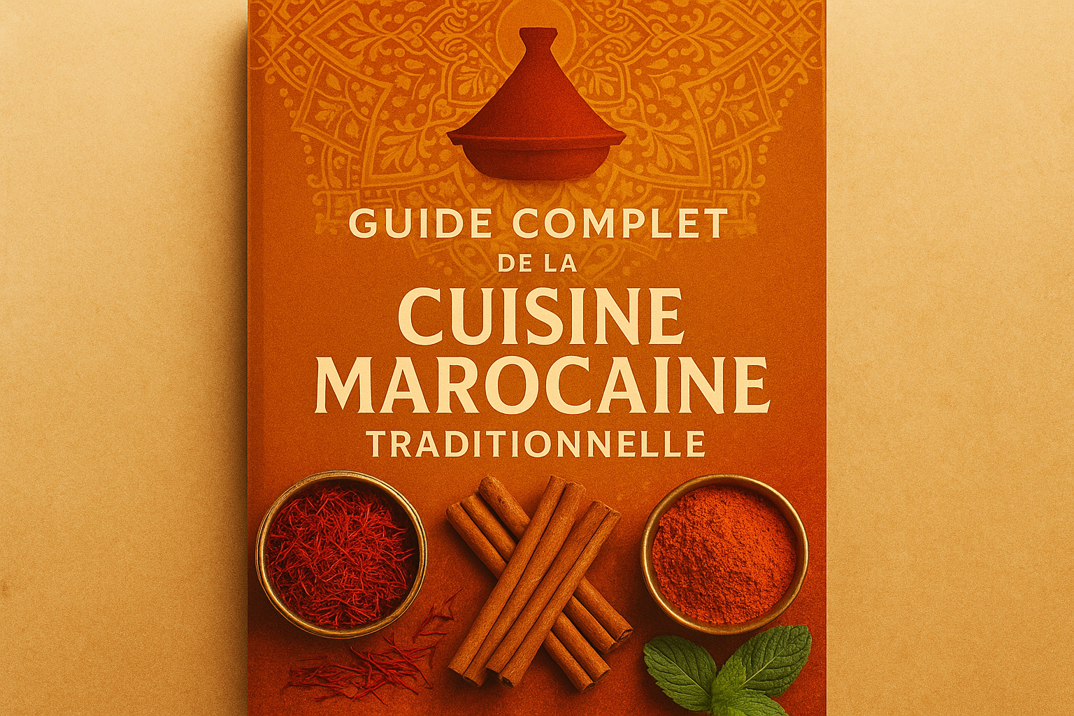 Image générée pour le guide de cuisine marocaine